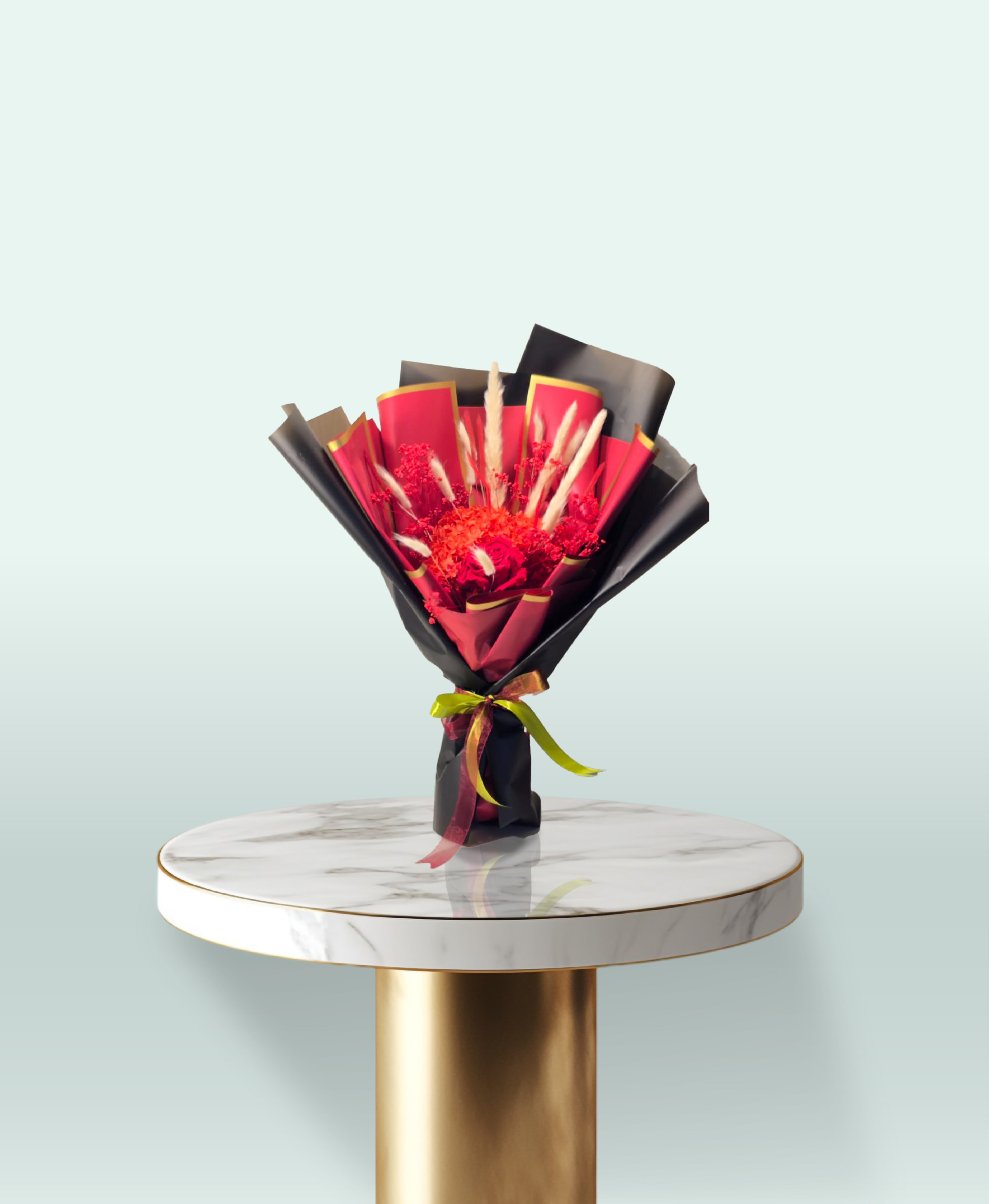 Crimson Blaze Dried Bouquet